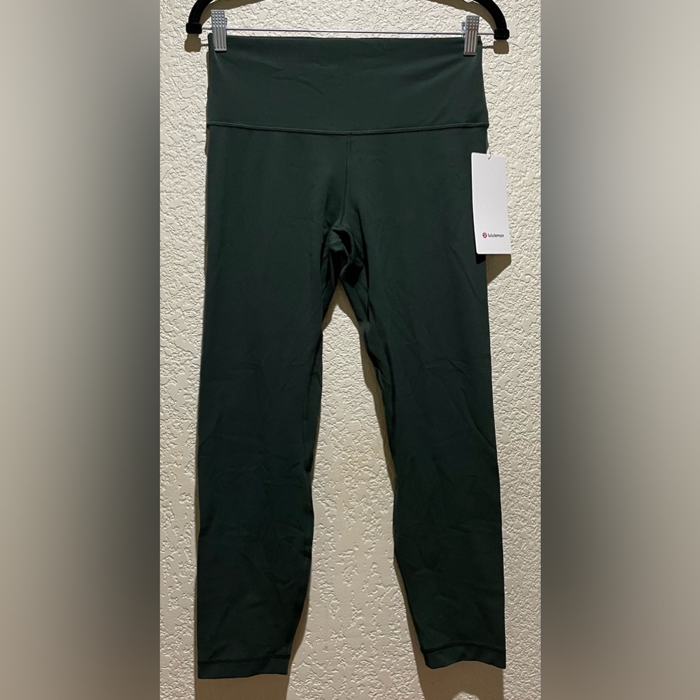 Lululemon SET NWT Define Jacket & Align Leggings Forest Green Size 10 - Picture 9 of 13